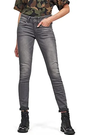 G-Star Donna Lynn Mid Skinny Jeans, (medium aged D06746-6132-071), 23W / 34L