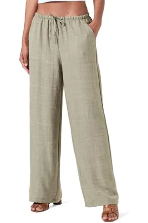 VERO MODA Vmmelaney HW Loose Pant Wvn Ga Noos Pantaloni, , S Donna