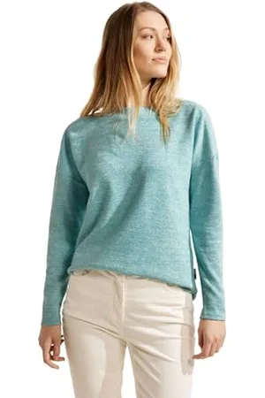 CECIL B320779 Maglia Manica Lunga a Costine, , XL Donna