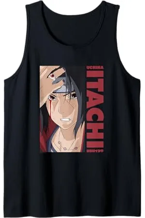 Naruto Shippuden Itachi Blocco e Nome Canotta
