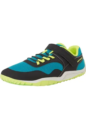 Merrell Trail Glove 7 A/C Sneaker, Nero/Teal/Lime, 44, , 32 EU