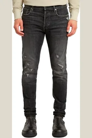 G-Star 3301 Slim Jeans, Jeans Uomo, (Worn in Black Metal Restored 51001-d497-h101), 31W / 32L