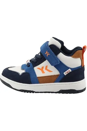 Lurchi 95L0103015, Scarpe da Ginnastica Unisex-Bambini, Navy-Cobalt-White, 25 EU Larga