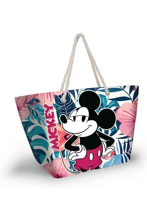 Disney Topolino Blossom-Borsa da Spiaggia Soleil, Multicolore, 52 x 37 cm