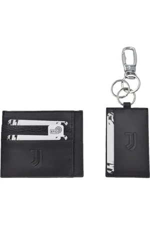 Juventus Juve, Parure Portacarte di Credito e Portachiavi 100% Pelle 133446 Uomo, , Standard