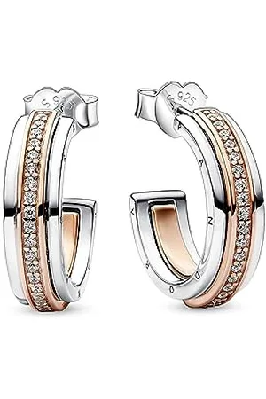 PANDORA Orecchini 282737C01 Orecchini con zirconi