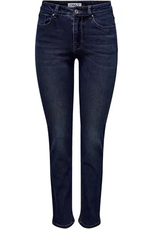 ONLY ONLSUI Mid Slim DNM GUABOX Jeans, , S / 30L Donna
