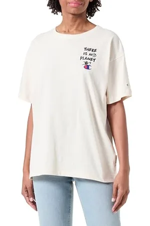 Champion Rochester 1919 Eco Future W-Circular Recycled Cotton Relaxed S/L T-Shirt, , M Donna