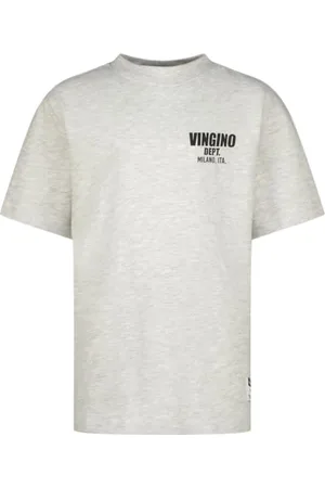 Vingino Basic-Oversized T-Shirt, , 4 Anni Bambini e Ragazzi