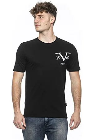 19V69 Italia Mike Black, T Shirt Uomo, , XL
