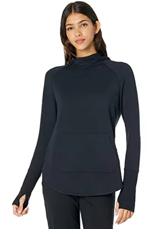 Skechers Go Lounge Awakened Hoodie, Felpa con Cappuccio Donna, Black