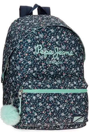 Pepe Jeans Alenka Zaino Scuola Adattabile a Carrello 31 x 42 x 17,5 cm Poliestere 22,79 L by Joumma Bags, , Zaino scuola adattabile a carrello