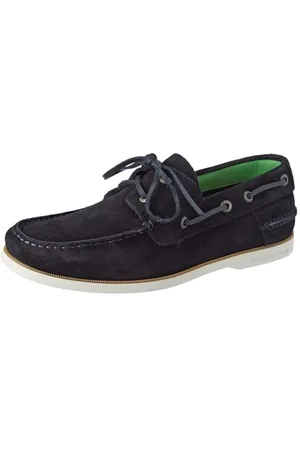 Tommy Hilfiger Uomo Scarpe da Barca TH Boat Shoe Core Suede Pelle Scamosciata, Blu (Desert Sky/Antique Blue), 40