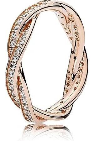 PANDORA Anello da anniversario Donna vermeil - 180892CZ-54