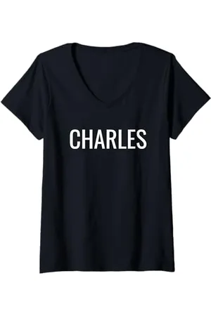 Charles Donna Maglietta con Collo a V
