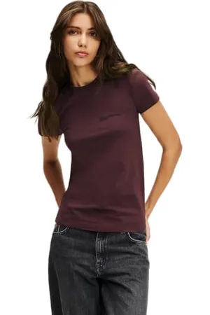 Karl Lagerfeld Jeans Karl Lagerfeld, da Donna, Slim Fit, Plum Perfect, Taglia M
