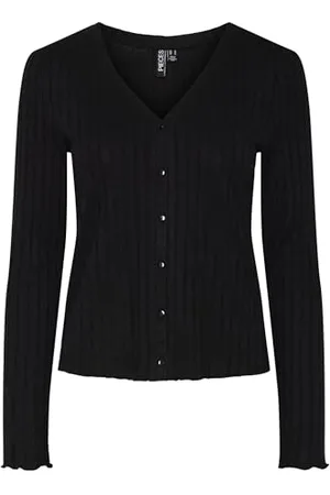 Pieces® Knitted Cardigan PCIRIS Black L Black L