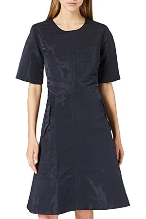 G-Star Donna Fit and Flare Dress, (mazarine blue D18091-C416-4213), XS
