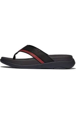 FitFlop F-Mode Go Mens Tonal-Edge Webbing Toe-Post Sandals, Sandali Uomo, , 42 EU