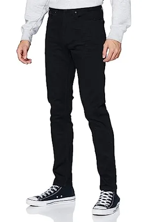 Tommy Hilfiger Jeans Uomo Austin Slim Tapered Elasticizzati, (New Black Stretch), 32W / 32L