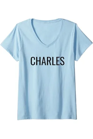 Charles Donna Maglietta con Collo a V