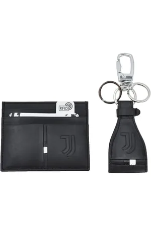 Juventus Juve, Parure Portacarte di Credito e Portachiavi 100% Pelle 133448 Uomo, , Standard