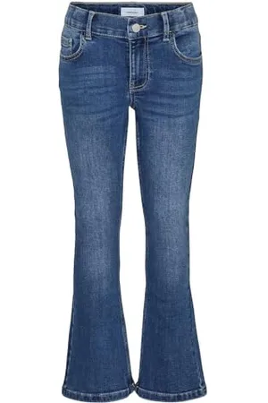 VERO MODA Vmriver Flar DNM JNS Vi3336 Ga Girl Noos Jeans, Medium Blue Denim, 58 Donna