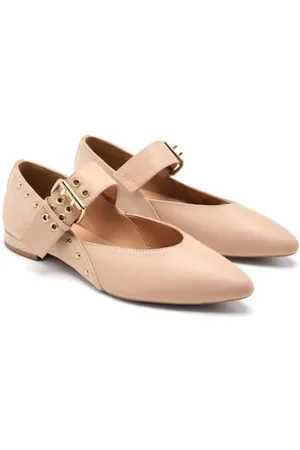 Scarpe Mary Jane In Satin - Beige Chiaro - DONNA | H&M IT