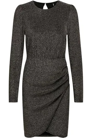 ONLY Onlnew Rich L/S Glitter Dress Jrs, Vestito Donna, , S