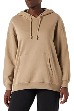 Pieces® Pcchilli LS-Felpa con Cappuccio Oversize Noos BC, , M Donna