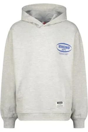 Vingino Basic-Hoody Felpa con Cappuccio, , 10 Anni Bambino