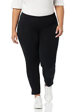 Amazon Pantaloni alla Caviglia Aderenti ed Elasticizzati con Cerniera Laterale Donna, , 42