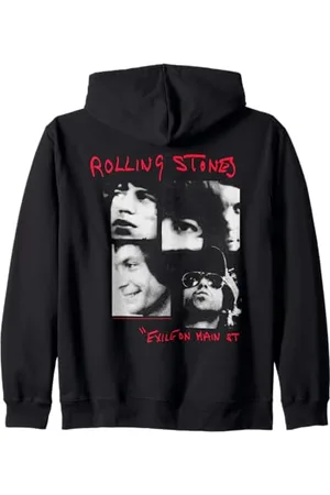 The Rolling Stones Exile On Main St Rock Band Felpa con Cappuccio