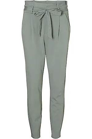 VERO MODA Vmeva Hr Loose Paperbag Pant Ga Noos, Pantaloni Donna, , XXL / 32L