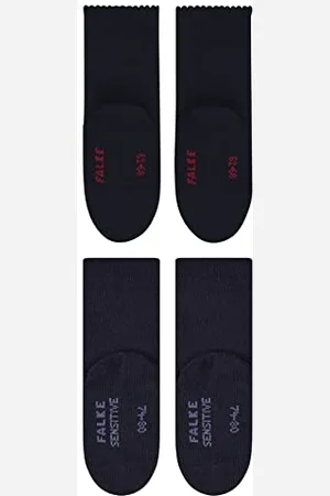 Falke Music Mice 2-Pack B SO cotone fantasia confezione di 2 paia, Calzini Unisex - Bimbi 0-24, (Sortiment 0010), 62-68
