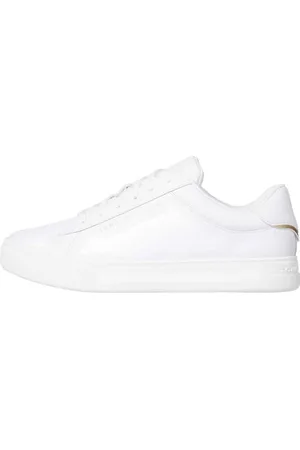 Tommy Hilfiger Donna Sneakers Court Essential Profilo Basso, (White), 42