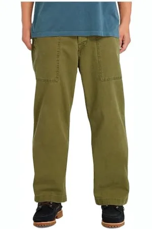 Timberland Washed Canvas Stretch Fatigue Pant Pantaloni, , 34W x 32L Uomo