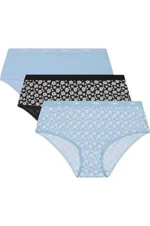Dim Les Pockets Coton Couleurs & Motifs X3 Pantaloncini, , L (Pacco da 3) Donna