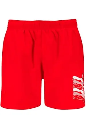 PUMA Cat Logo Mid Length Swim Trunks, Colore: , M Uomo