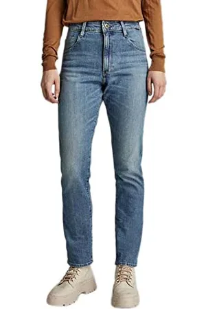 G-Star Donna Virjinya Slim Jeans, (antique faded blue opal D21078-B767-D344), 26W / 30L