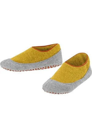 Falke Cosy Slipper K Hp lana con suola in gomma 1 paio, Calze da casa Unisex - Bambini, , 23/24 EU