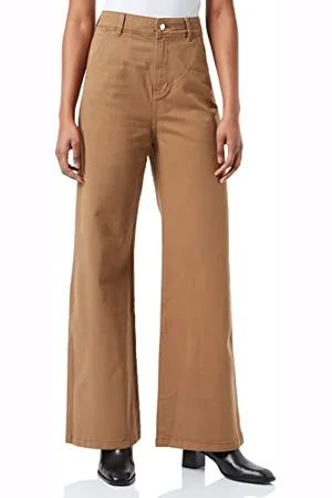 QS by s.Oliver Donna 120.10.202.26.180.2109830 Pantaloni lunghi SURI WIDE LEG, , 42W / 32L