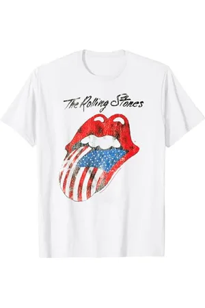 The Rolling Stones I Rolling Stones Lingua americana Musica rock Maglietta
