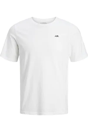 JJ Jrebrebel Logo Tee SS Crew Neck Noos T-Shirt, , M Uomo