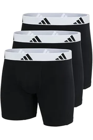 adidas Boxer Brief (3pk) -Active Flex Cotton Intimo, , XL (Pacco da 3) Uomo