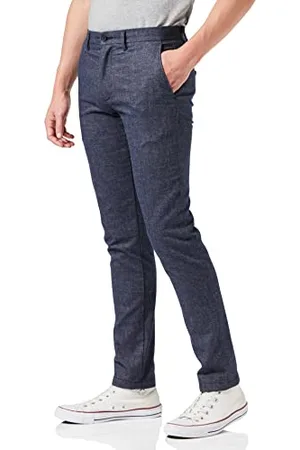 Tommy Hilfiger Pantaloni Uomo Bleecker Chinos, (Desert Sky), 34W / 34L
