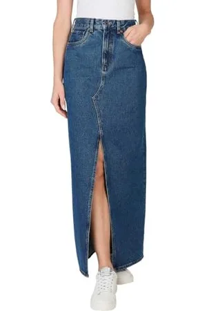 Pepe Jeans Maxi Skirt HW Gonna Bambina, (Denim-ct9), M Donna