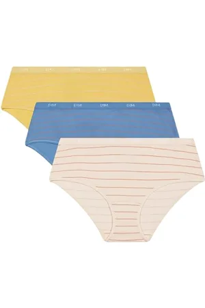 Dim Les Pockets Coton Couleurs & Motifs X3 Pantaloncini, , L (Pacco da 3) Donna