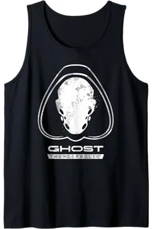 Marvel Thunderbolts Ava Starr Ghost Face Logo Canotta