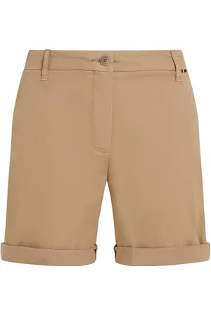 Tommy Hilfiger Pantaloncini Chino Donna Mom Fit, , 40